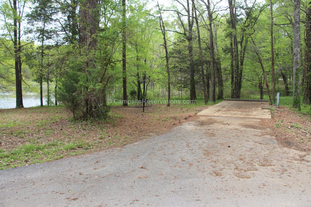 Photo of Campsite 45 in Tishomingo State Park Campground at Tishomingo